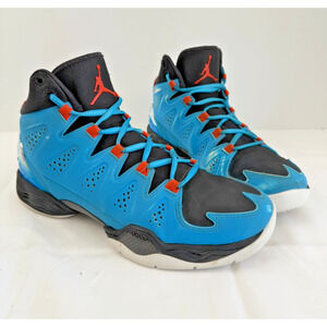 Jordan Men's Melo M10 Dark Powder Sneaker Blue Synthetic Size 8 Medium Used 2025